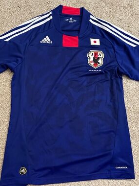 Japan Soccer Jersey blue samurai ultra nippon